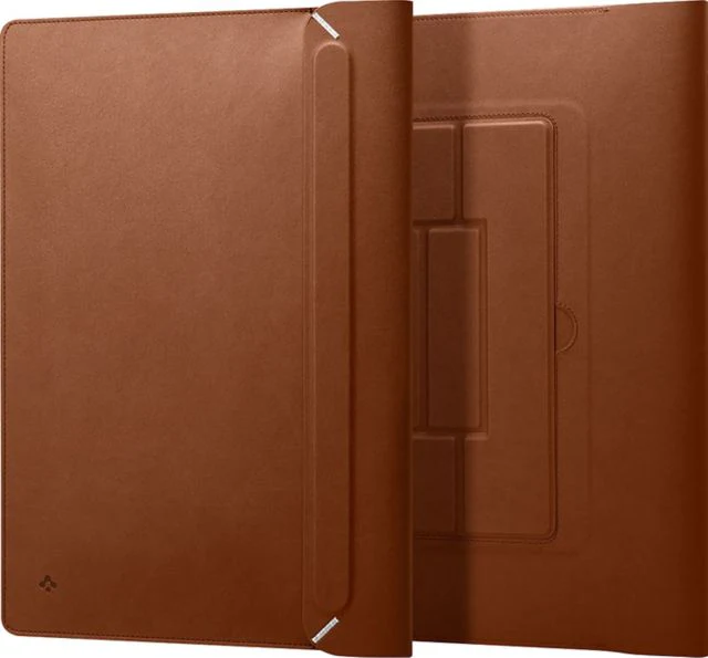 Spigen Valentinus Laptop Pouch 14in, Classic Brown
