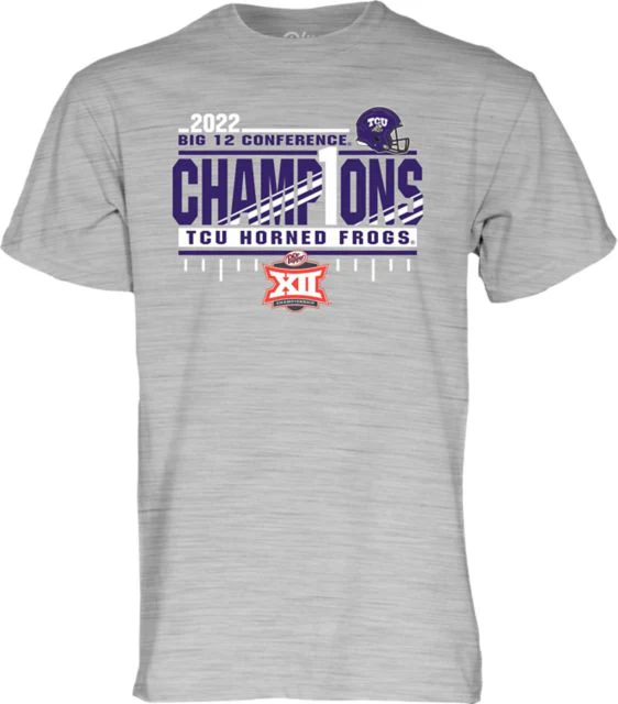 Texas Christian University Football 2022 Big 12 Champions T-Shirt