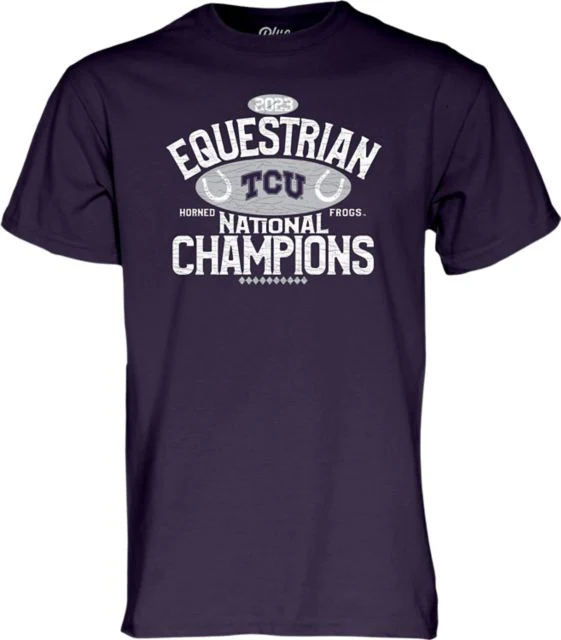 Texas Christian University Equestrian 2023 National Champions T-Shirt