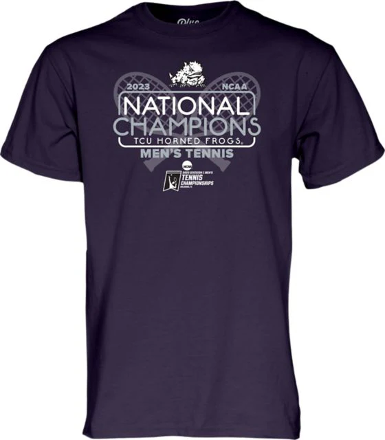 Texas Christian University Men's Tennis 2023 National Champions T-Shirt