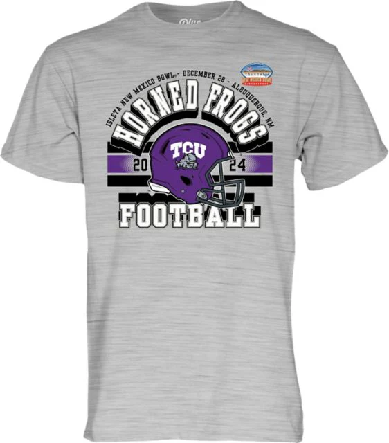 Texas Christian University Football 2024 New Mexico Bowl Bound Short Sleeve T-Shirt