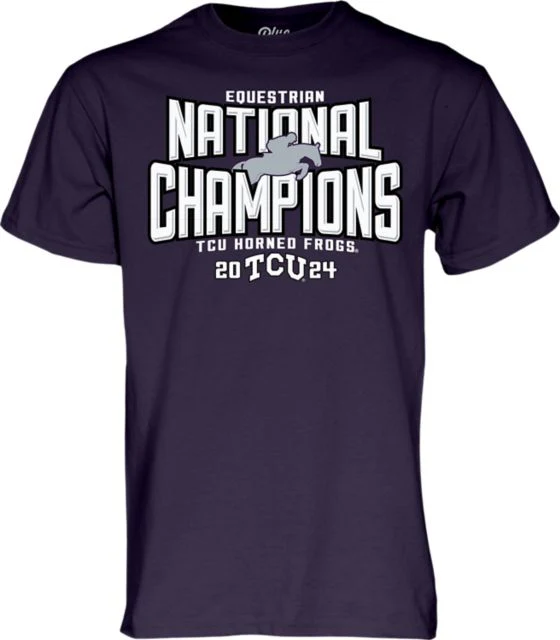 Texas Christian University Equestrian 2024 National Champions T-Shirt