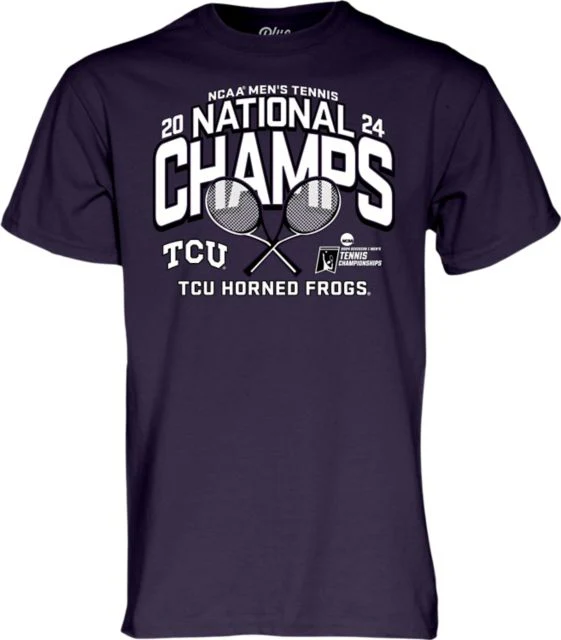 Texas Christian University Men's Tennis 2024 National Champions T-Shirt