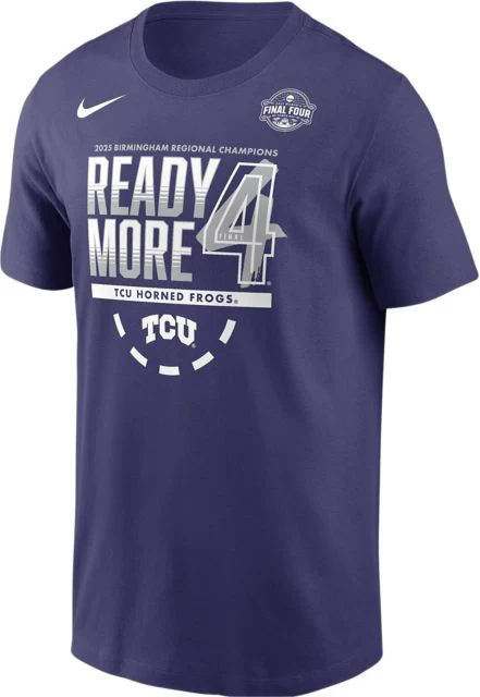 Texas Christian University Women's Basketball 2025 Final Four Locker Room Short Sleeve T-Shirt