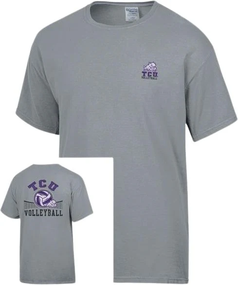 Texas Christian University Horned Frogs Volleyball Short Sleeve T-Shirt