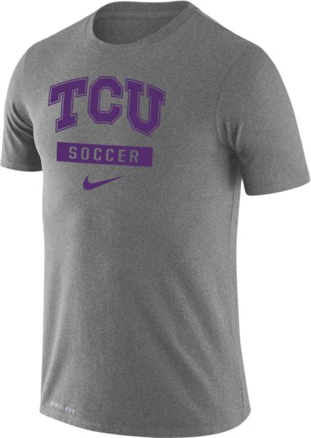 Texas Christian University Soccer Dri-Fit Legend 2.0 Short Sleeve T-Shirt