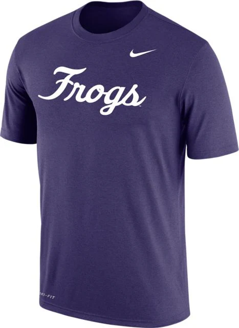 Texas Christian University Dri-Fit Cotton Short Sleeve Tee - Image 2