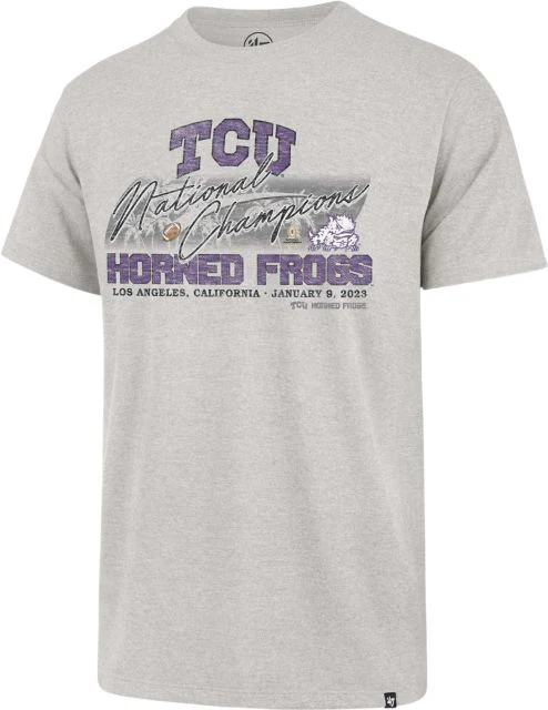 Texas Christian University Football 2022 National Champions Short Sleeve T-Shirt