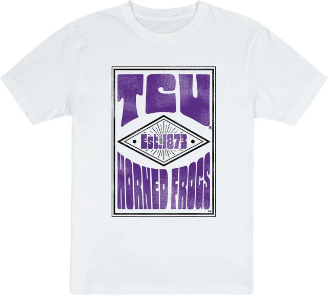 Texas Christian University Garment Dye Short Sleeve T-Shirt - ONLINE ONLY