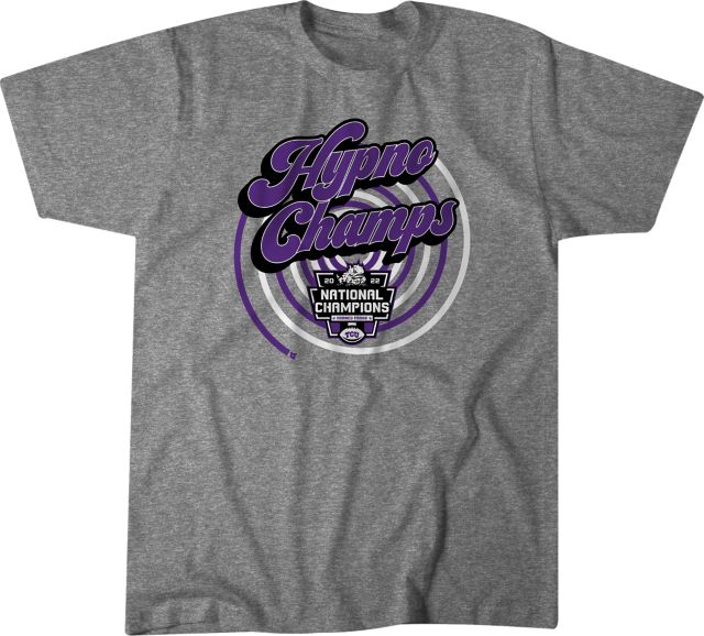 Texas Christian University Football 2022 National Champions Hypno Champs T-Shirt