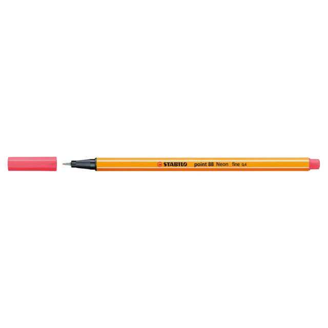 STABILO POINT 88 NEON RED