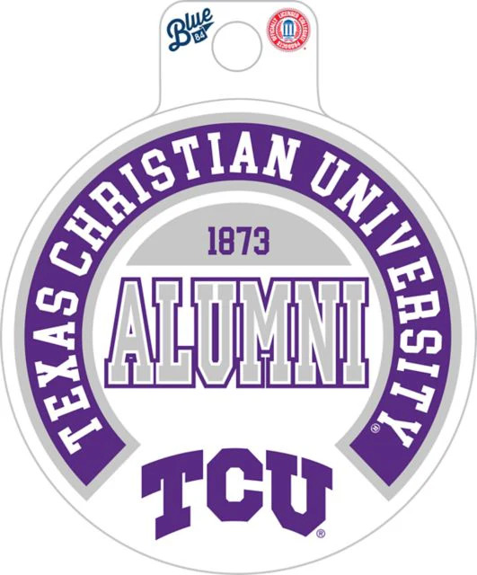 Texas Christian University Full Size Sticker