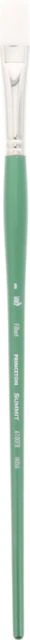 SUMMIT WHITE SYNTHETIC BRISTLE FILBERT 8 LONG HANDLE