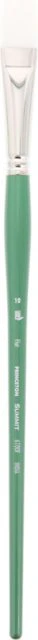 SUMMIT WHITE SYNTHETIC BRISTLE FLAT 10 LONG HANDLE