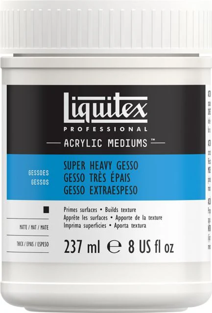 Super Heavy Body Gesso 8 Oz