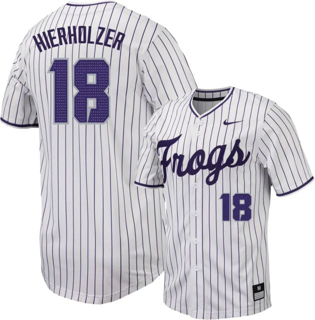 TCU Baseball Replica Jersey #18 S HIERHOLZER