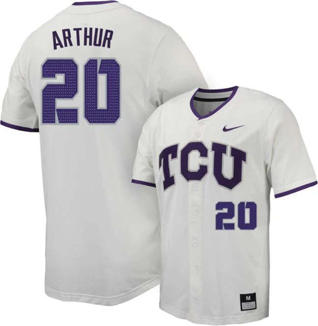 TCU Baseball Replica Jersey #20 JACK ARTHUR