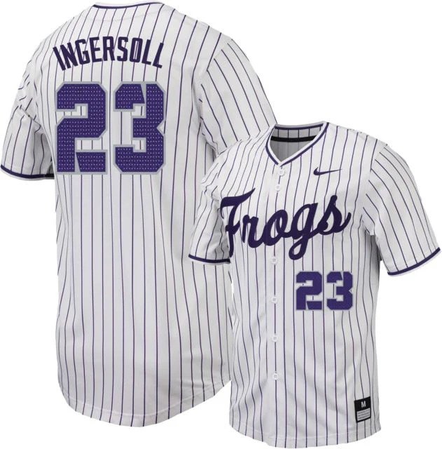 TCU Baseball Replica Jersey #23 F INGERSOLL