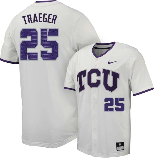 TCU Baseball Replica Jersey #25 JAX TRAEGER
