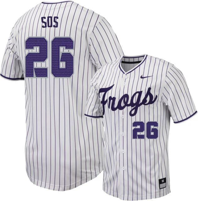 TCU Baseball Replica Jersey #26 CAMDEN SOS