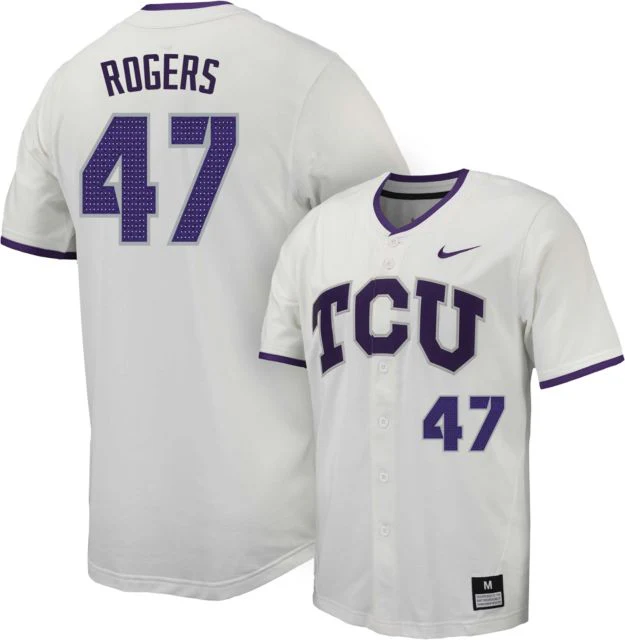 TCU Baseball Replica Jersey #47 BLAKE ROGERS