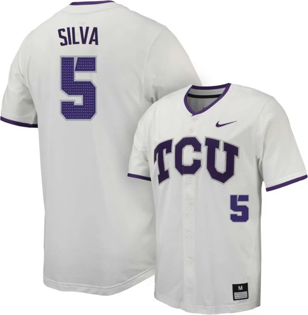 TCU Baseball Replica Jersey #5 ANTHONY SILVA