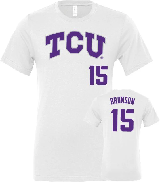 TCU Baseball T-Shirt Chase Brunson - 15 - ONLINE ONLY