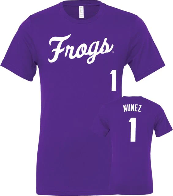 TCU Baseball T-Shirt Elijah Nunez - 1 - ONLINE ONLY - Image 2