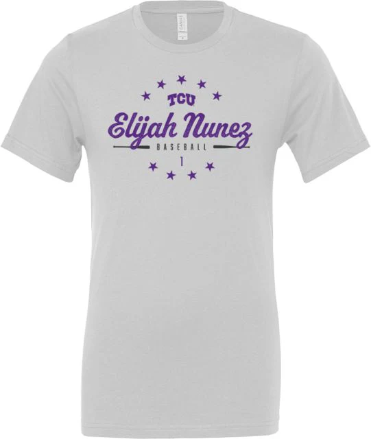 TCU Baseball T-Shirt Elijah Nunez - 1 - ONLINE ONLY