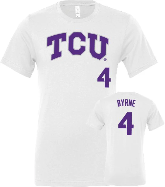 TCU Baseball T-Shirt Kurtis Byrne - 4 - ONLINE ONLY