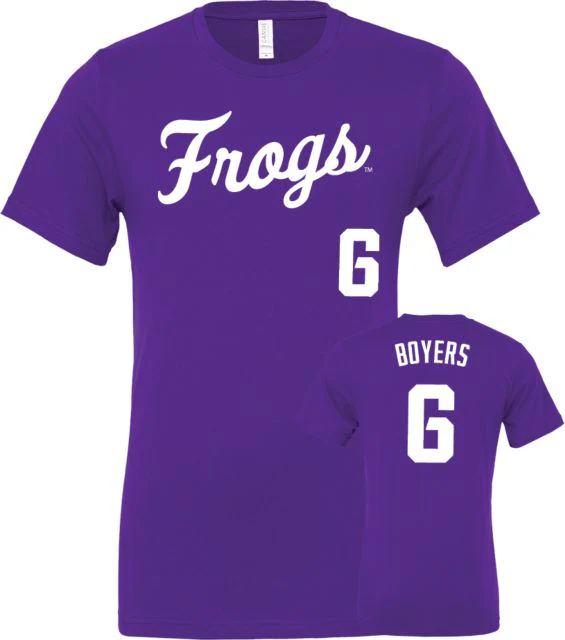 TCU Baseball T-Shirt Luke Boyers - 6 - ONLINE ONLY - Image 2