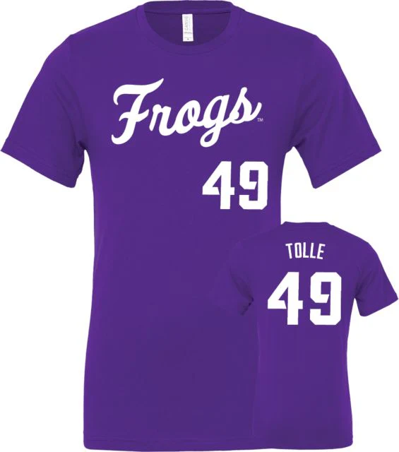 TCU Baseball T-Shirt Payton Tolle - 49 - ONLINE ONLY - Image 2