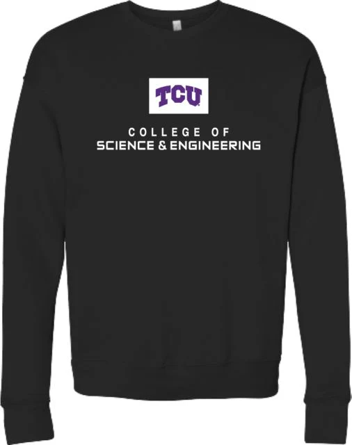 TCU Bella + Canvas Fleece Crew College of Science and Engineering - ONLINE ONLY
