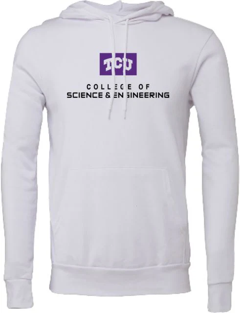 TCU Bella + Canvas Fleece Hood College of Science and Engineering - ONLINE ONLY