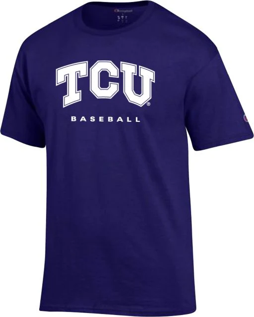 TCU Champion T Shirt Baseball - ONLINE ONLY - Image 2