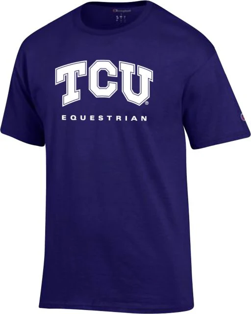 TCU Champion T Shirt Equestiran - ONLINE ONLY - Image 2