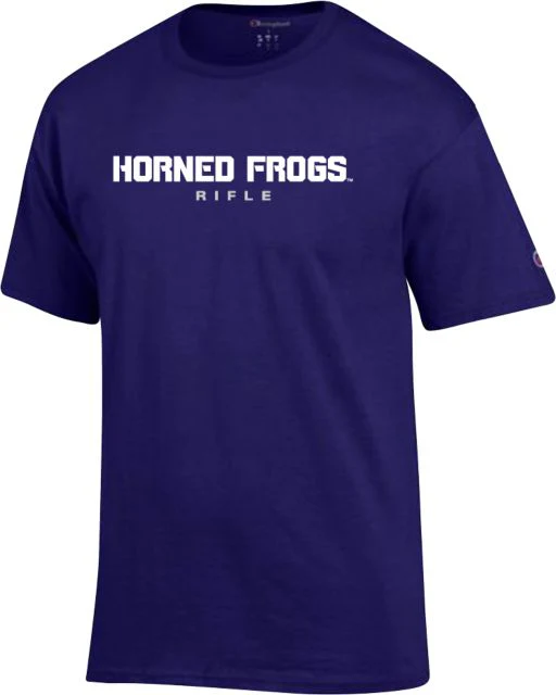 TCU Champion T Shirt Horned Frogs Rifle - ONLINE ONLY
