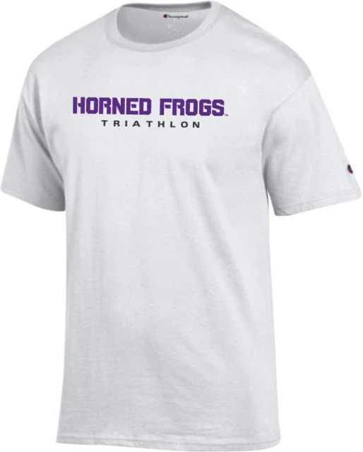 TCU Champion T Shirt Horned Frogs Triathlon - ONLINE ONLY