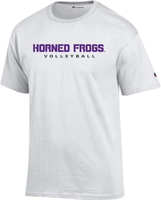TCU Champion T Shirt Horned Frogs Volleyball - ONLINE ONLY