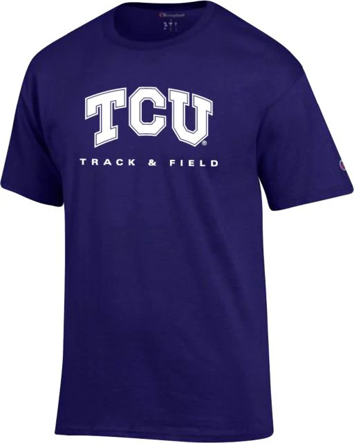 TCU Champion T Shirt Track and Field - ONLINE ONLY - Image 2