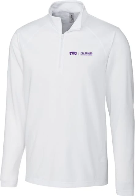TCU Clique Ice Pique Half Zip TCU Pre Health - ONLINE ONLY