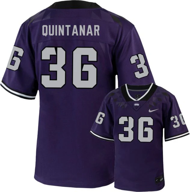 TCU Football Youth Replica Jersey #36 R QUINTANAR
