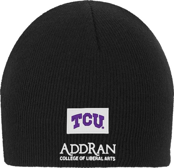 TCU Knit Beanie Addran College of Liberal Arts - ONLINE ONLY