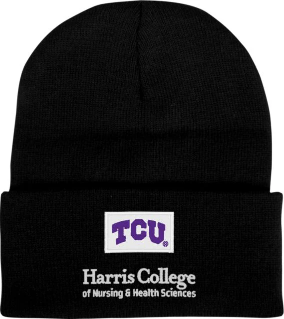 TCU Knit Beanie w/Cuff Harris College of Nursing and Health - ONLINE ONLY