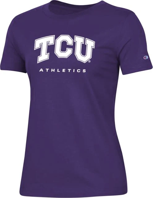 TCU Ladies Champion T Shirt Athletics - ONLINE ONLY