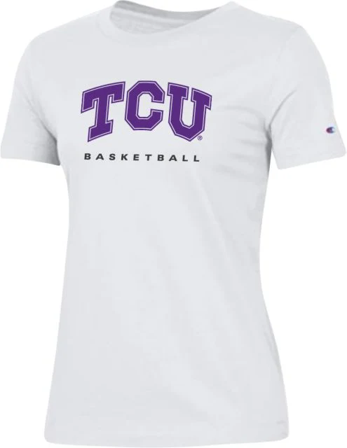 TCU Ladies Champion T Shirt Basketball - ONLINE ONLY - Image 2