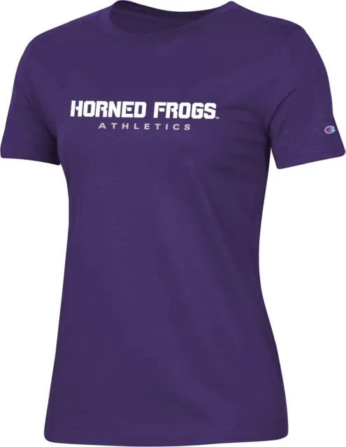 TCU Ladies Champion T Shirt Horned Frogs Athletics - ONLINE ONLY