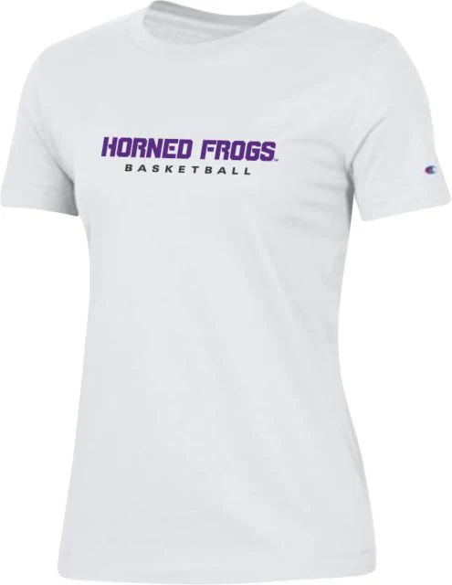TCU Ladies Champion T Shirt Horned Frogs Basketball - ONLINE ONLY