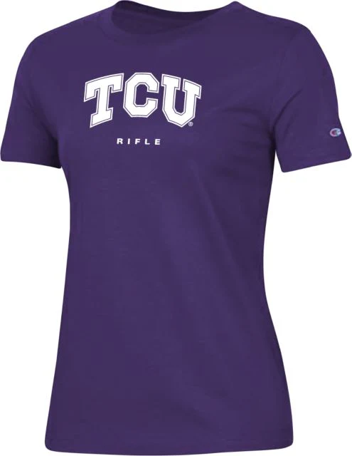 TCU Ladies Champion T Shirt Rifle - ONLINE ONLY