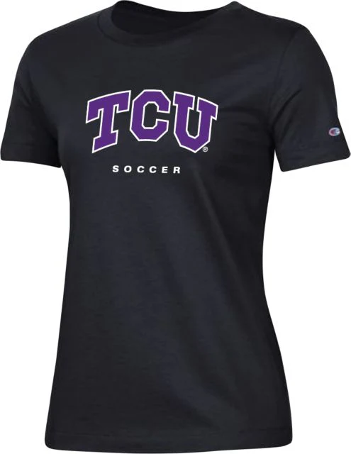TCU Ladies Champion T Shirt Soccer - ONLINE ONLY
